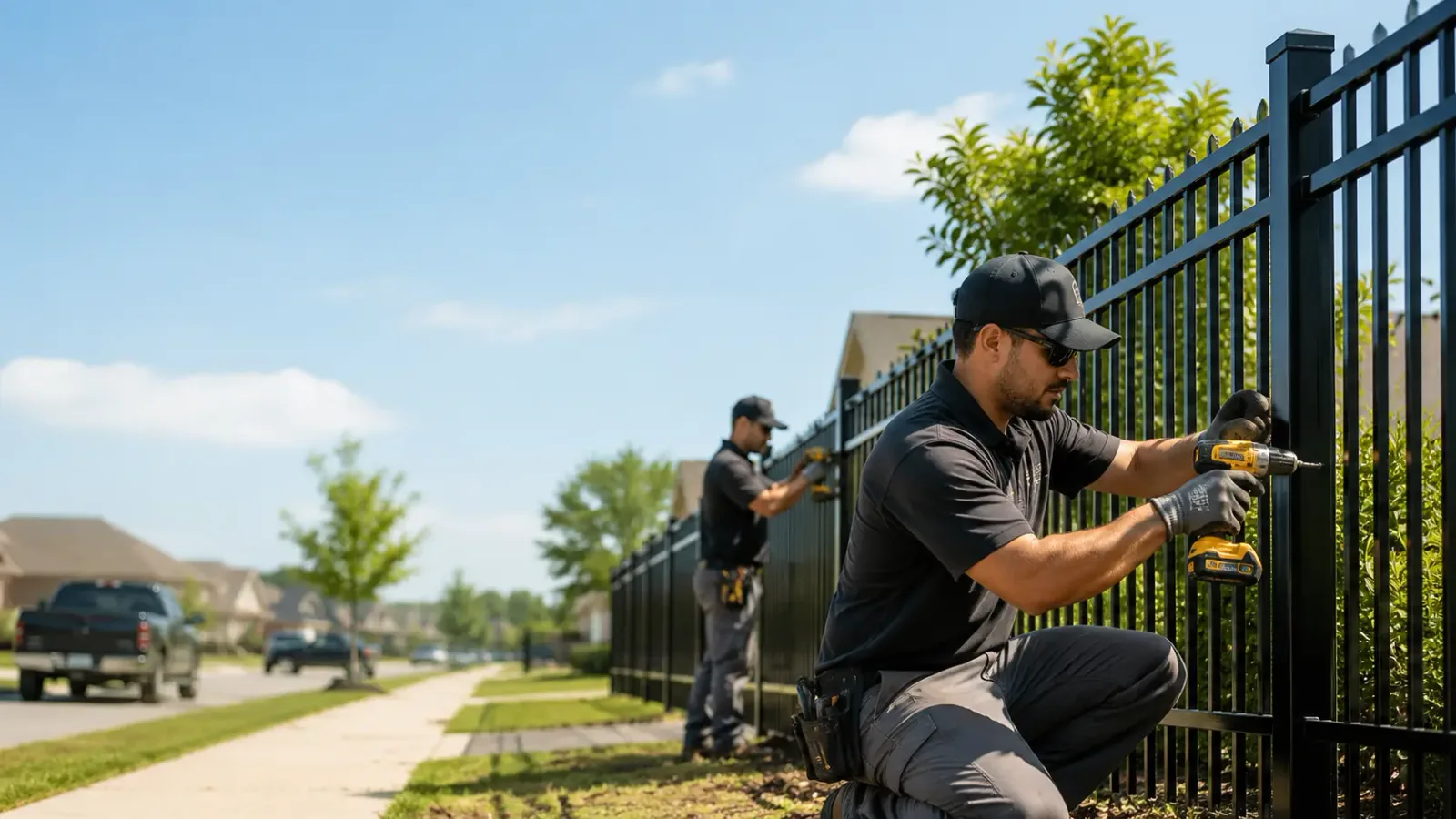 Metal Fence Installation in Milford, NJ
